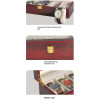 8/10/12 Grid Wooden Watch Organizer
