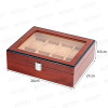 8/10/12 Grid Wooden Watch Organizer