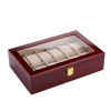 8/10/12 Grid Wooden Watch Organizer