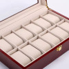 8/10/12 Grid Wooden Watch Organizer
