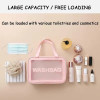 3PCS/SET PVC Waterproof Transparent Cosmetic Bag Wash Bath Storage Bag Travel Multi-function Storage Bag