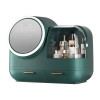 Cosmetic Organizer With Internal Fan And LED Mirror