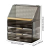 Transparent Dustproof Makeup Organizer Storage Rack