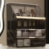 Transparent Dustproof Makeup Organizer Storage Rack
