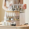 Transparent Dustproof Makeup Organizer Storage Rack