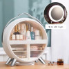 Circular Rotating Led Cosmetic Box