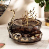 Elegant 3-Tier Swan Jewelry Box
