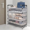Dust-proof multi-layer shoe rack
