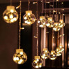 Large Ball LED Curtain String Lights