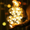 Large Ball LED Curtain String Lights