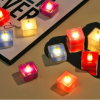 Battery-operated vibrant LED candle lights