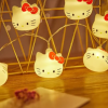 Hello Kitty-themed string lights