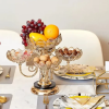 Rotating Plate Bowl for Fruits and Nuts