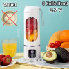 Portable 700ML Juice Maker & Blender – Durable Smoothie Maker with Steel Blades