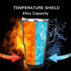 Stainless Steel Double Wall Vacuum Insulated Tumbler - Perfect for Hot & Cold Beverages