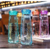 Stylish Diamond-Shaped Water Bottle for Hydration On-the-Go