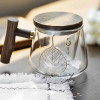 Elegant Heat-Resistant Kawa Teacup with Infuser – 450ML Luxury Glass Tea Cup for Office Use