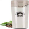 Stainless Steel Double Wall Vacuum Insulated Travel Mug with Flip Lid - 360 ml