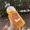 Trendy 500ml Frosted Character Water Bottle