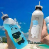 Trendy 500ml Frosted Character Water Bottle