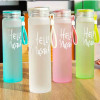 Personalized Frosted Water Bottle by Hello Master