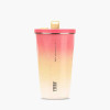 FLAIR Tumbler with Lid & Retractable Straw – Insulated Water Bottle for Travel