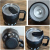 Eco-Friendly Portable Korean Coffee Cup with Lid and Straw – 480ml