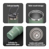750ml Stainless Steel Tumbler with Straw - Durable & Stylish Drinkware