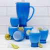 Acrylic Milky Water Set - 7-Piece Tableware Set with 6 Glasses & Jug