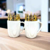 Couple's King and Queen Ceramic Coffee & Tea Mugs 400ml Set