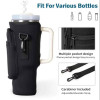 Premium Tumbler Carrier Bag with Convenient Phone Holder