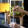 Borosilicate Glass Beverage Dispenser for Perfect Entertaining