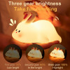 Adorable Rabbit Silicone Lamp – The Perfect Night Light for Kids