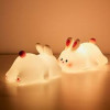 Adorable Rabbit Silicone Lamp – The Perfect Night Light for Kids