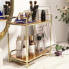 2-Tier Luxury Décor Stand: Elevate Your Home Aesthetics