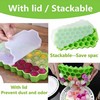 Silicone Honeycomb Ice Tray Without Lid