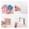 Shampoo & Sanitizer Adhesive Sticky Holder