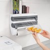 3 In 1 Wall Mounted Kitchen Tissue Roll Holder