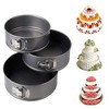Pack of 3 Nonstick Cake Baking Pan