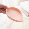Leaf Shaped Holder With Drain Tray
