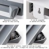 3 In 1 Wall Mounted Kitchen Tissue Roll Holder