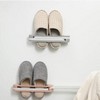 3 in 1 Foldable Slippers Plastic Shoes Hanger