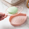 Leaf Shaped Holder With Drain Tray