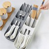 Kitchen Drawer Spoon Knife Fork Cutlery Flatware Storage Box Organizer