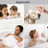 Silicone Body Scrub Sponges with Soap Dispenser Bath Brush