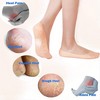 Soft Silicone Heels Protector Anti Crack Foot Spa Socks (Pair)