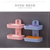 Double Layer Drainer Soap Dish Holder