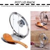 Stainless Steel Lid and Spoon Rest