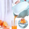 Vegetable Cutter With Drain Basket Kitchen