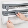 3 In 1 Wall Mounted Kitchen Tissue Roll Holder